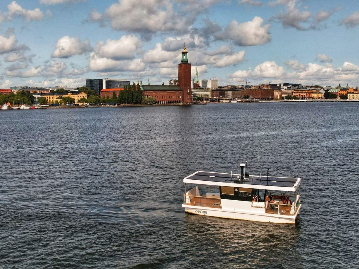 El MF Estelle, una pequeña embarcación para Estocolmo, un gran salto para los buques autónomos