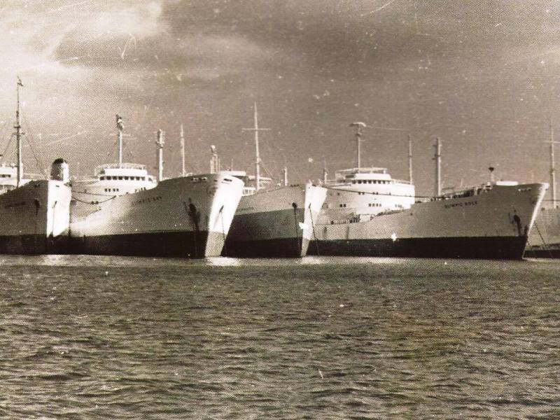 Cuando entre 1958 y 1963 el hombre más rico del mundo dejó nueve barcos abandonados en la ría de Ferrol