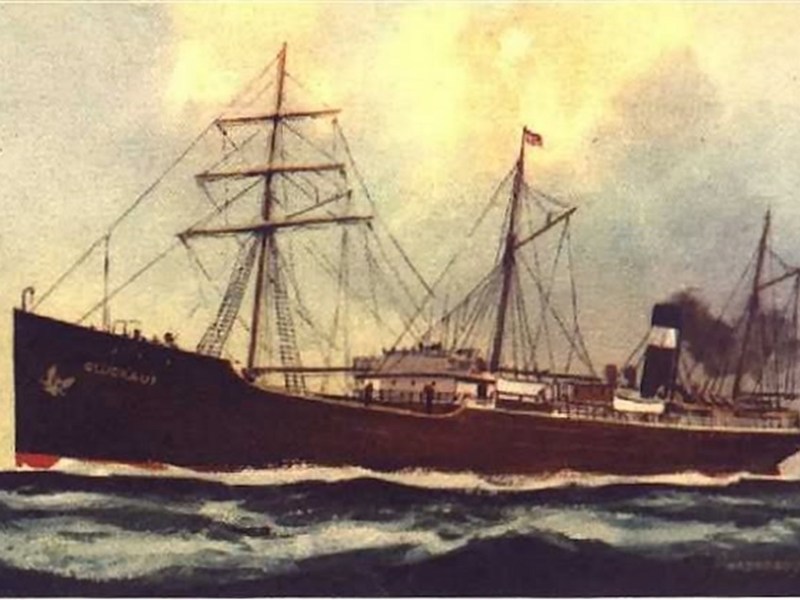 El Gluckauf, el primer buque petrolero de la historia
