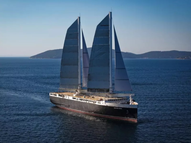 El Neoliner Origin es el nuevo mayor velero de carga moderno del mundo. Y multiplica por seis la capacidad de carga de su predecesor