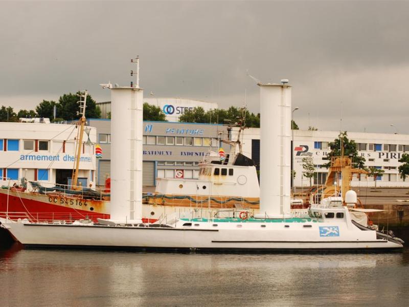 El Alcyone de Cousteau y el desarrollo de la TurboVoile
