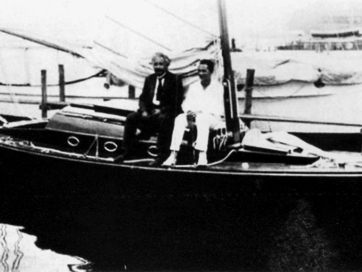 El Tümmler y la afición de Albert Einstein por la vela