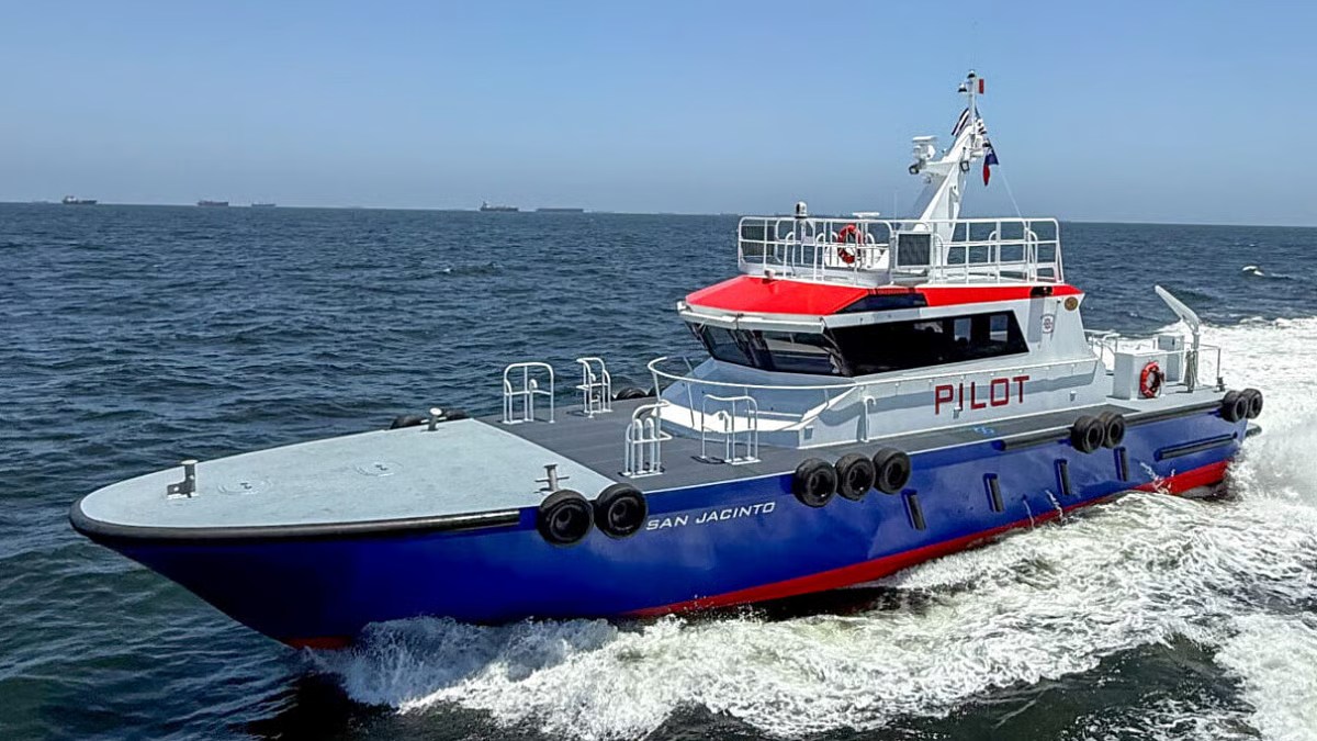 Las lanchas de prácticos San Jacinto y Juan Seguin, barcos del año 2025 para WorkBoat