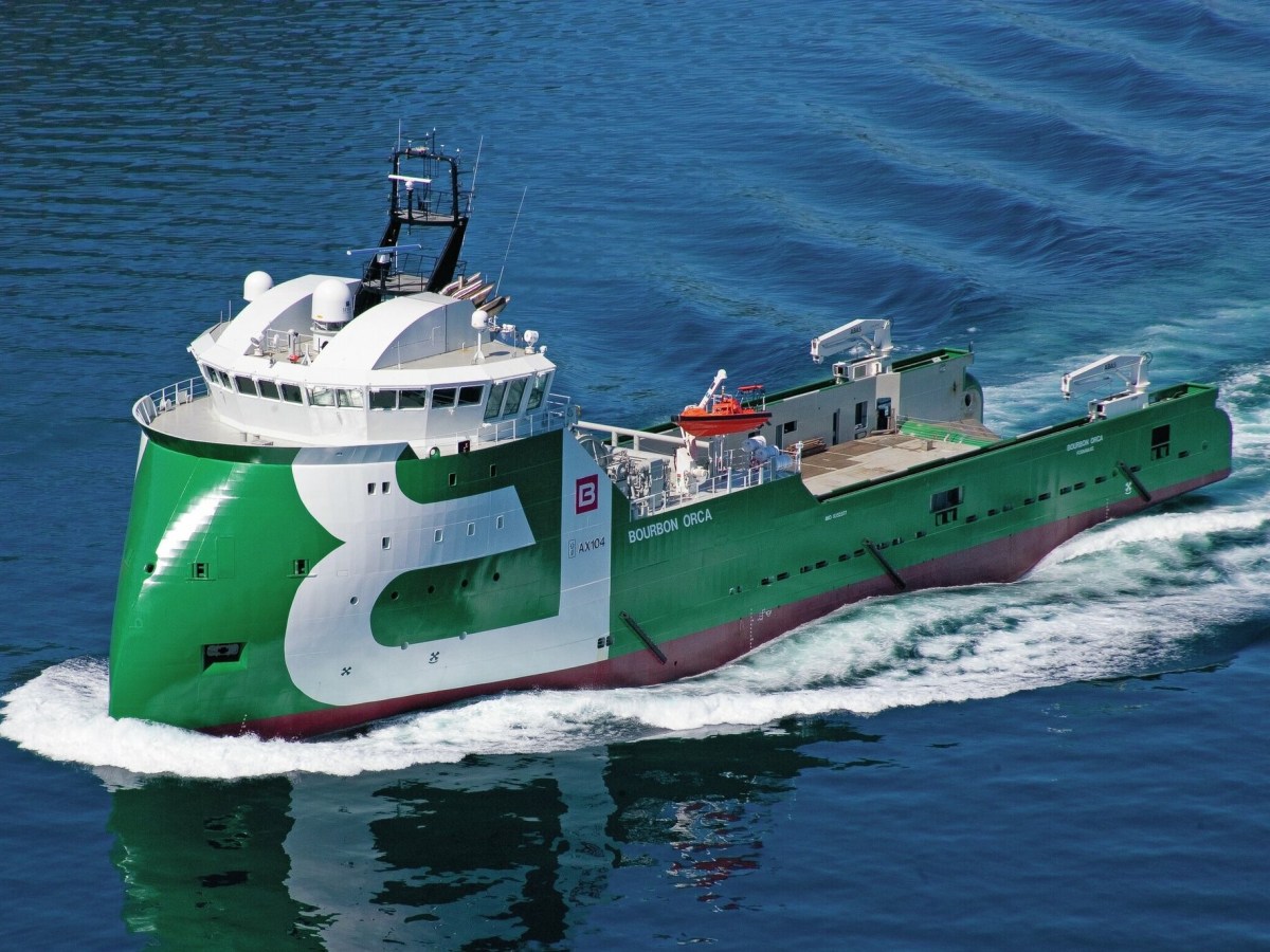 El Bourbon Orca, 20 años del origen de la proa Ulstein X-BOW