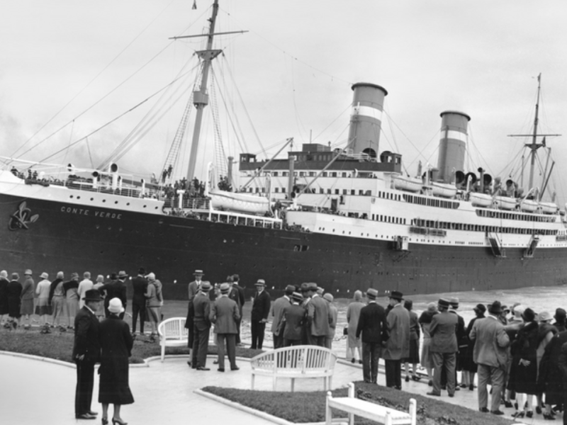Cuando tres selecciones europeas viajaron en el Conte Verde al Mundial de Uruguay de 1930